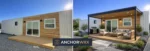 About This Home The Anchor 40 | One offers the perfect balance of space and efficiency. This 40′ container home includes a dedicated bedroom, full bathroom, open-concept kitchen and living area, and room to breathe. Designed for full-time living or as a premium rental unit, this layout provides comfortable year-round living. High ceilings, quality finishes, and thoughtful design make this feel like home from day one. Features Double-pane windows Lockable pocket doors Full bathroom with shower Ceiling fans in bedroom & living Washer/dryer connections Butcher block countertops & shelves Dual-zone mini-split HVAC system Full kitchen What’s Included Complete interior build-out Kitchen cabinets and counters Bathroom fixtures Full electrical 2 head mini-split HVAC system FREE delivery within 100 miles Available Upgrades Stainless steel appliances Roof deck Extended covered porch Premium flooring upgrade Washer / dryer Transparent Pricing: The price shown is for the container home with straightforward, fixed pricing. We can also handle all site work (dirt work, concrete, piers, plumbing, electrical) turnkey if desired—pricing for that will be determined based on your specific property and location.
