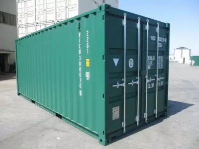 Green 20 ft Shipping Containers