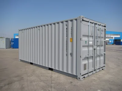 Shipping Containers 20ft RAL 7035 light grey
